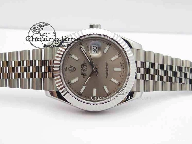 A2813 Maker Jubilee On Version II New 41mm Edition Bracelet BP DateJust Best Gray Silver Dial 1210